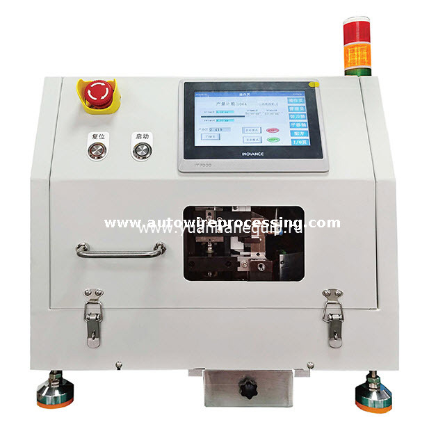 Machine de décapage et de fractionnement du câble à fibre optique WL-016